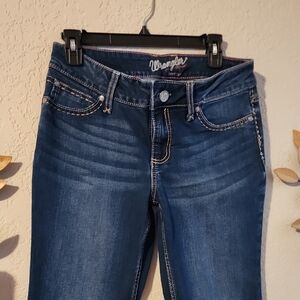 Wrangler Women's Indigo Straight Leg Jeans